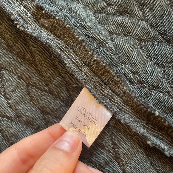 Billy Reid Gray Quilted Vest - Picture 6 of 6